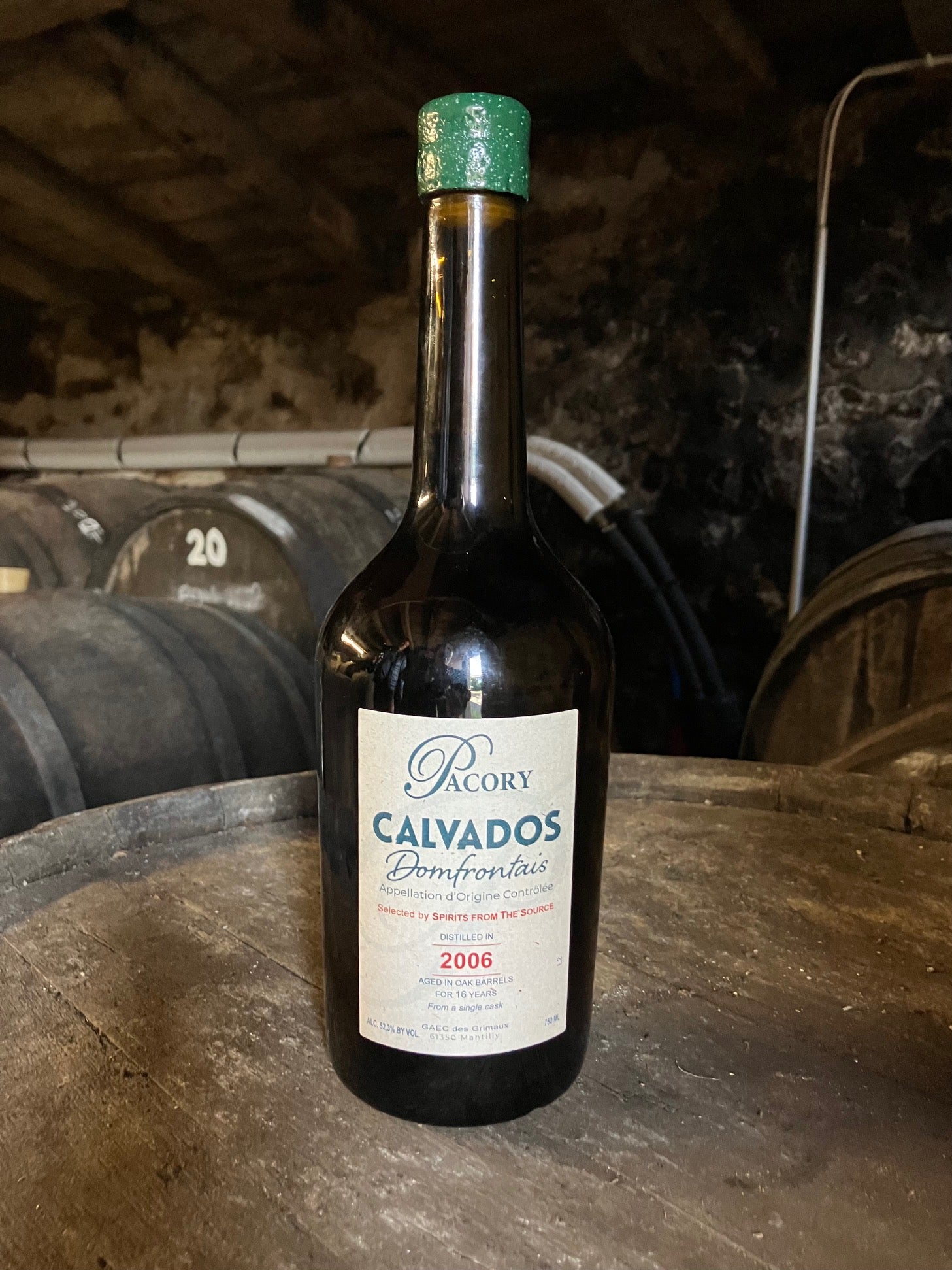 Calvados Pacory, 2006 Vintage