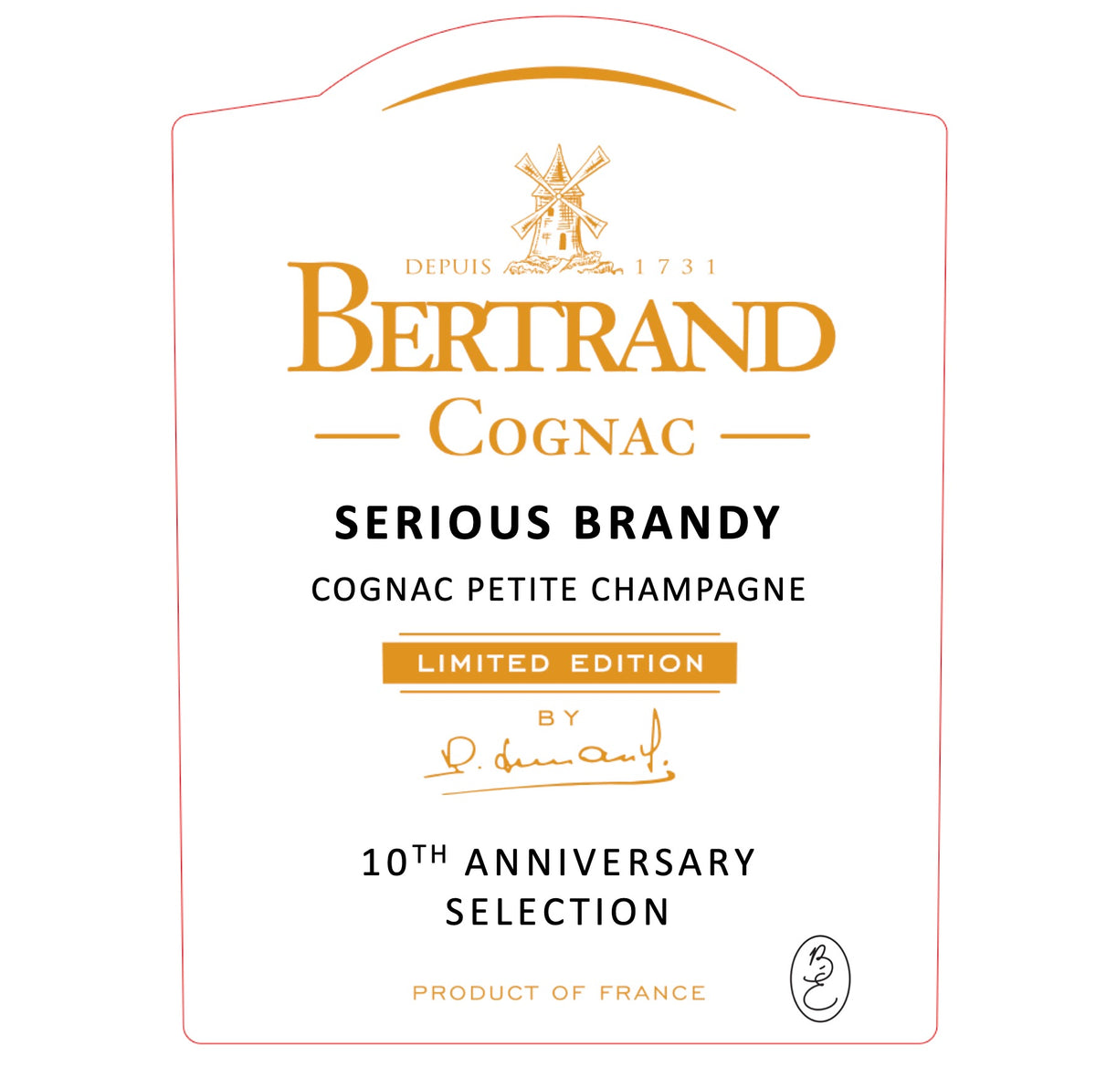 Cognac Petite Champagne 87 "Serious Brandy 10th Anniversary Selection"