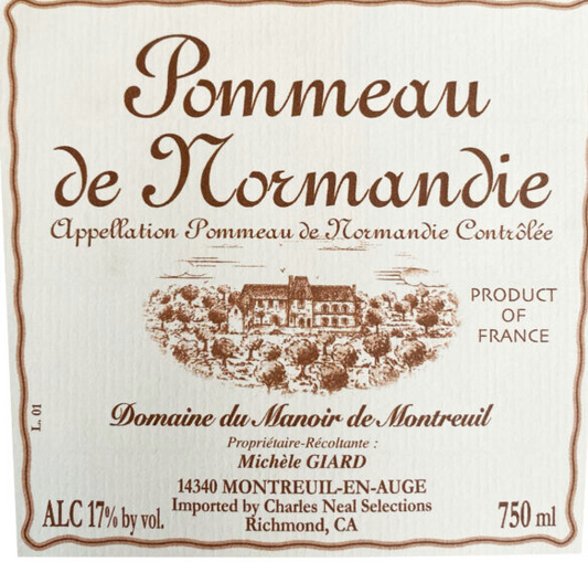 Manoir du Montreuil Pommeau de Normandie